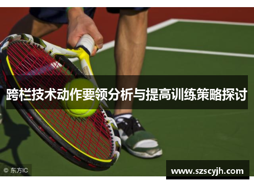 跨栏技术动作要领分析与提高训练策略探讨